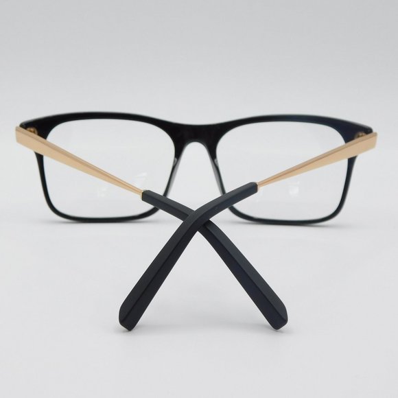 NEW CUTLER AND GROSS OF LONDON CGOP1175 BLACK GOLD SQUARE UNISEX EYEGLAS… - Picture 7 of 11